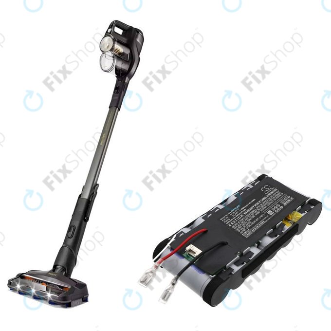 Bateria do Philips Aqua Plus 8000, XC8349/01, XW8122/82, 3900mAh, Li-Ion, 25.2V, D116-7S1P, HQ