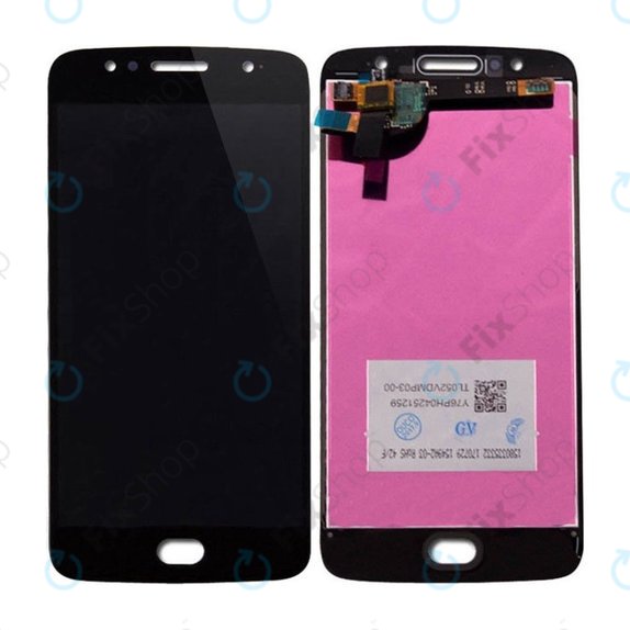 Wyświetlacz do Motorola Moto G5S XT1794, Ekran dotykowy bez ramki, Czarny, Black, TFT