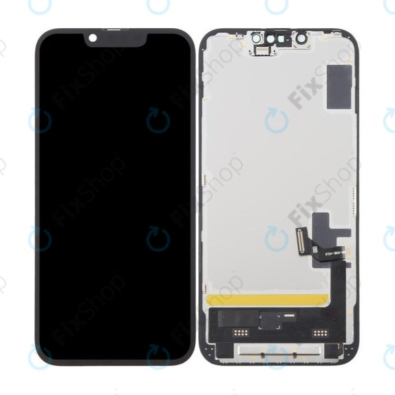 Wyświetlacz Soft OLED dla iPhone 16e, 17e, Ekran dotykowy z ramką, FixPremium