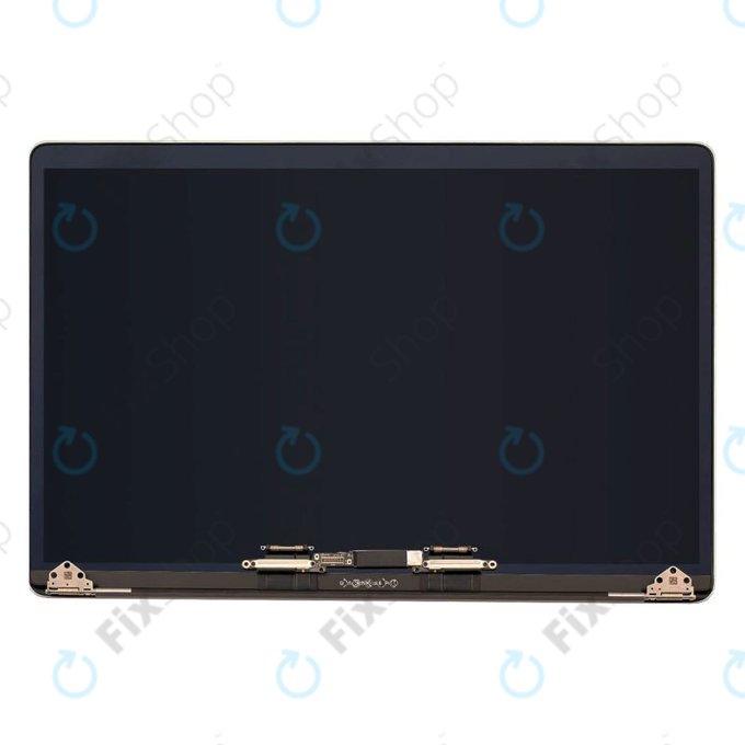 Wyświetlacz z przednim szkłem i obudową do MacBook Pro 15" A1990 (2018 - 2019), Srebrny, Silver, Refurbished