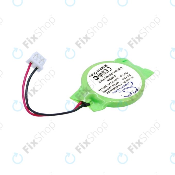 Bateria zapasowa do Dell Latitude E6320, 200mAh, Lithium, 3V, 077-A00, HQ