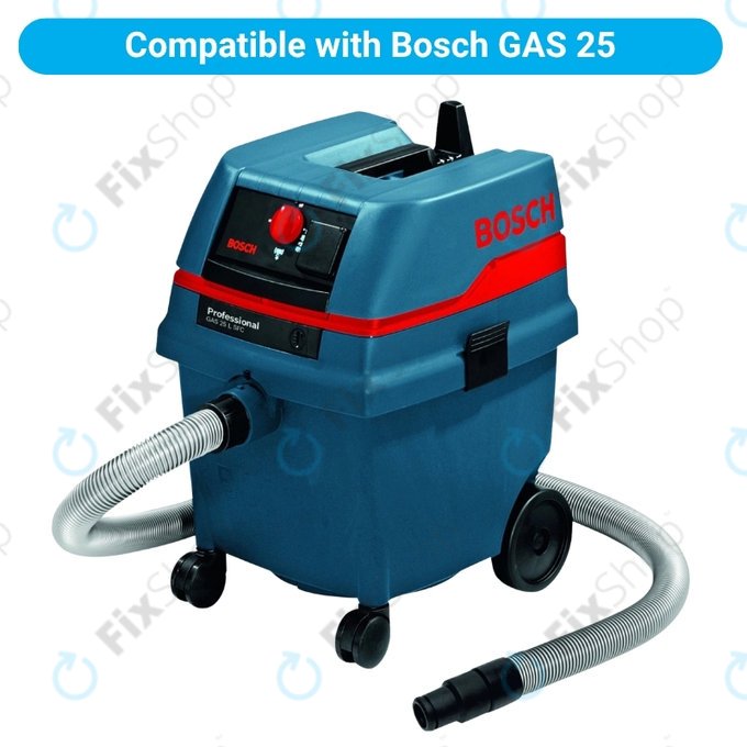 Zestaw części zamiennych do BOSCH GAS 25 (2x Filtr, 4x Worek na kurz)