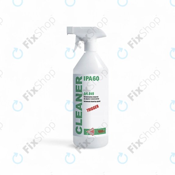 Izopropanol 60%, 1000 ml, z rozpylaczem, Cleanser IPA