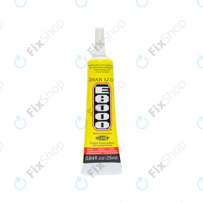 Klej E8000, 25ml, Przezroczysty, Transparent
