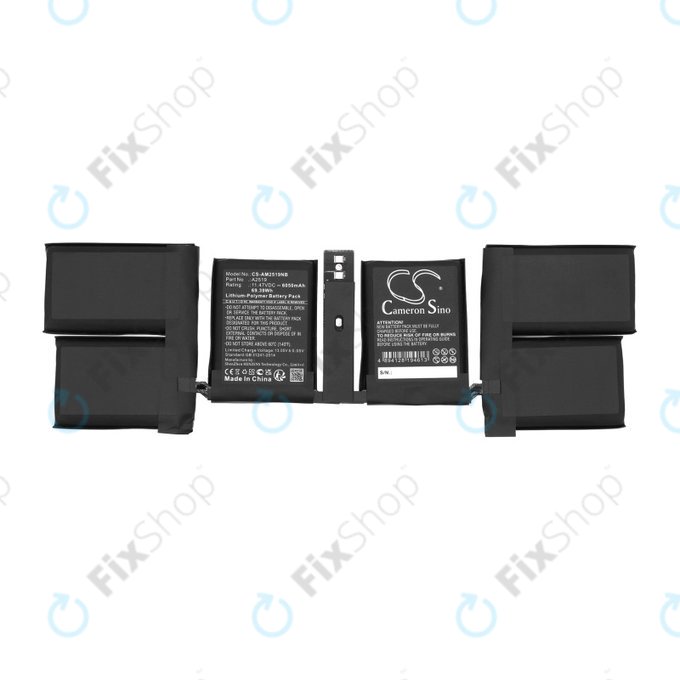 Bateria do MacBook Pro 14" M1 Pro A2442 (2021), 6050mAh, HQ