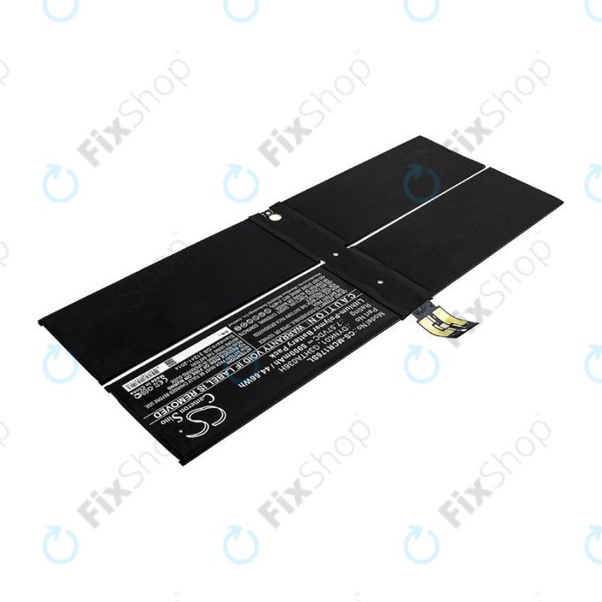 Bateria do Microsoft Surface 1769, Microsoft Surface 1782, 5900mAh, Li-Pol, 7.57V, DYNK01, HQ