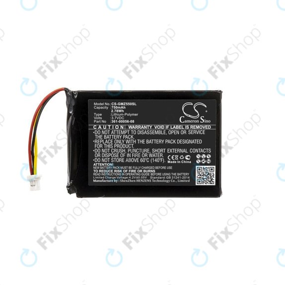 Bateria do Garmin DriveSmart 5, 55, 65, 361-00056-08, 750mAh, HQ