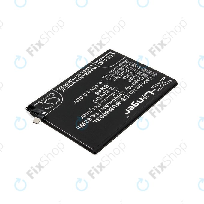 Bateria dla Xiaomi Redmi Note 8T, 3800mAh, Li-Pol, 3.85 V, BN46, HQ