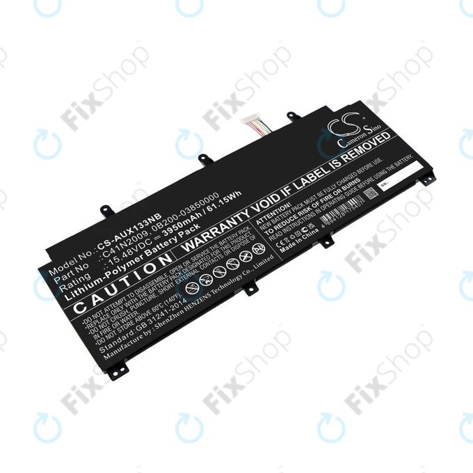 Bateria do Asus ROG Flow X13 GV301QE-K6008, 3950mAh, Li-Pol, 15.48V, C41N2009, HQ