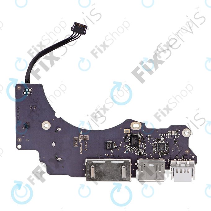 I/O Board do MacBook Pro 13" A1502, Late 2013 - Mid 2014, HDMI, SDXC, USB, Prawa