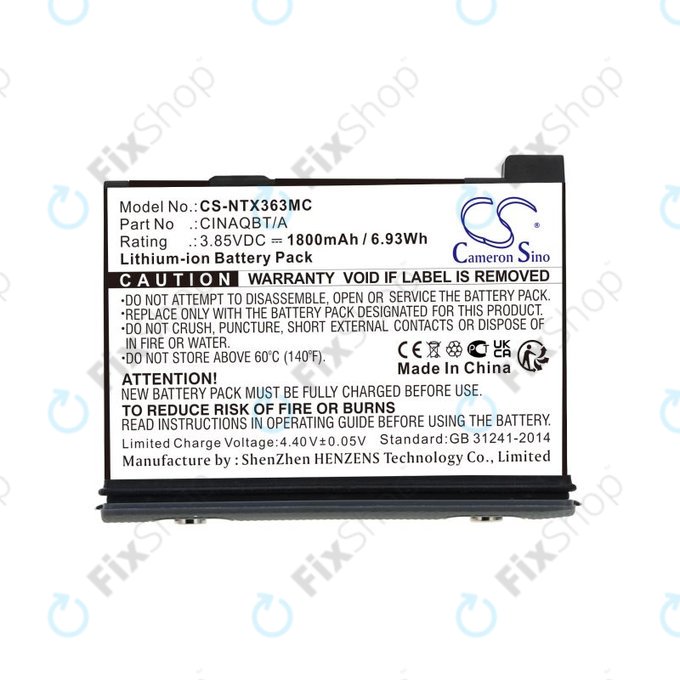 Bateria do Insta360 One X3, 1800mAh, Li-Ion, 3.85V, CINAQBT/A, HQ