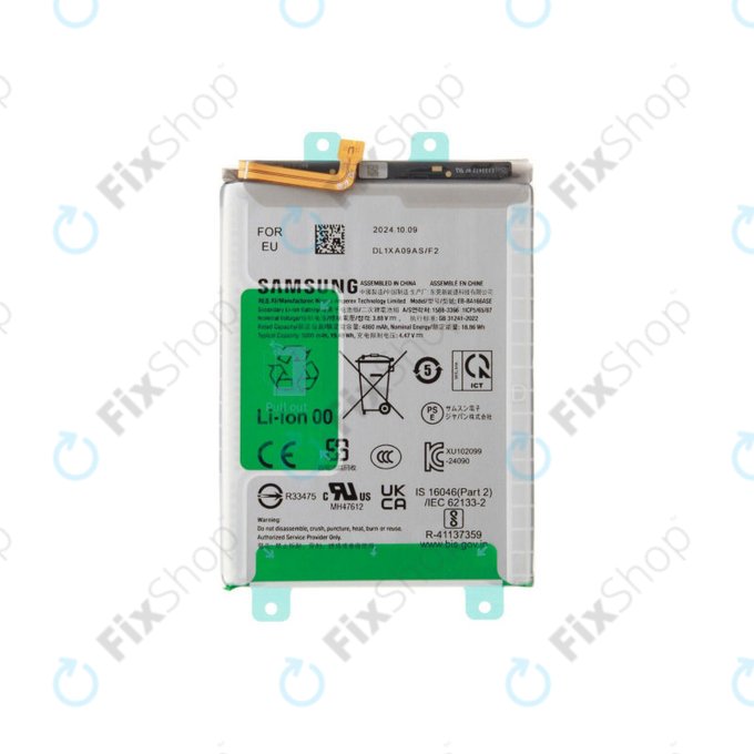 Bateria dla Samsung A17 4G, A17 5G, A175B, A176B, EB-BA166ASE, GH82-38076A, Genuine Service Pack