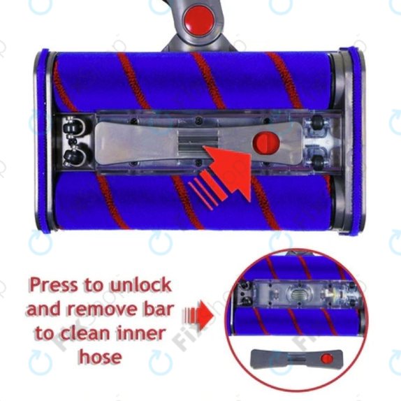 Glowica Double Roller do Dyson V-series, Outsize