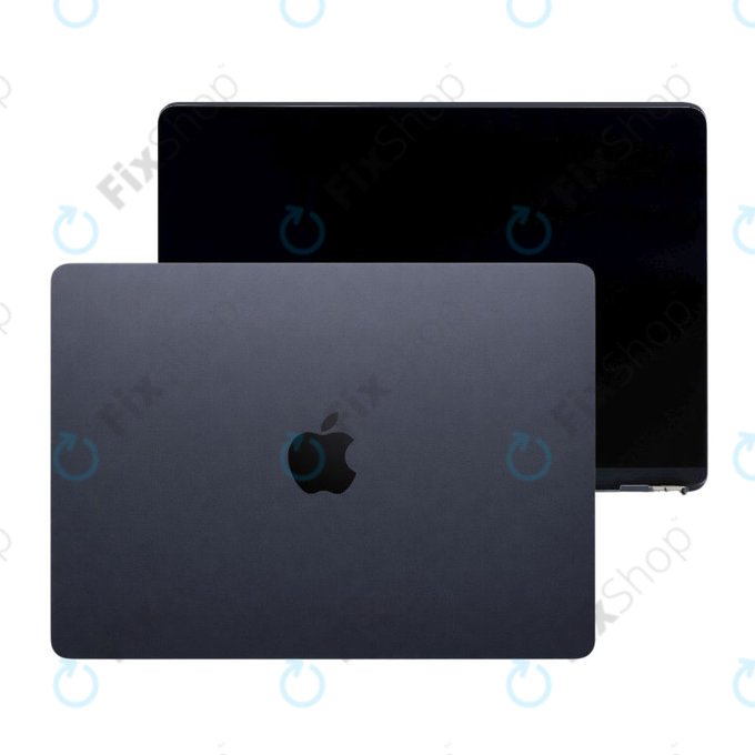 Wyświetlacz LCD do MacBook Air 13", A3240 (2025), z przednim szkłem i pokrywą, Midnight, 661-50105, Genuine Apple