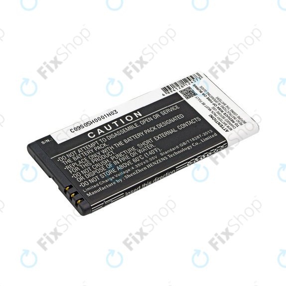 Bateria do Nokia Lumia 730, 2200mAh, Li-Ion, 3.8V, BL-T5A, HQ