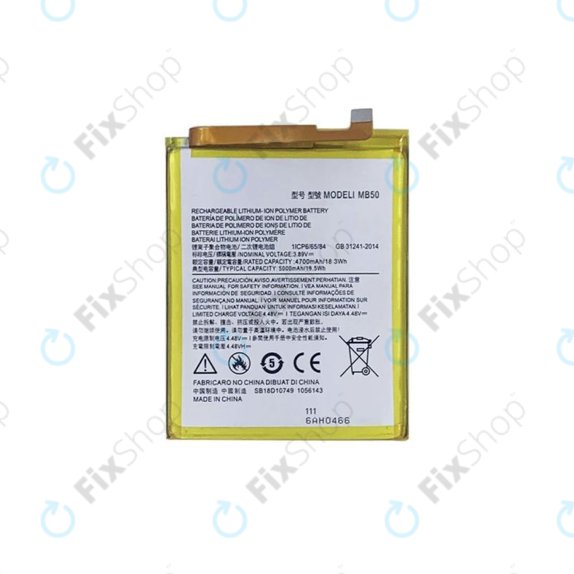 Bateria do Motorola Moto G200 XT2175, MB50, 5000mAh