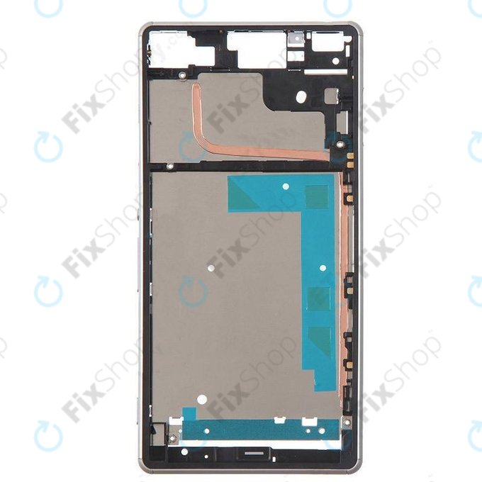Ramka srodkowa do Sony Xperia Z3 D6603, Czarny, Black