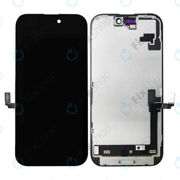 Wyświetlacz In-Cell FHD dla iPhone 16, Ekran dotykowy z ramką, FixPremium