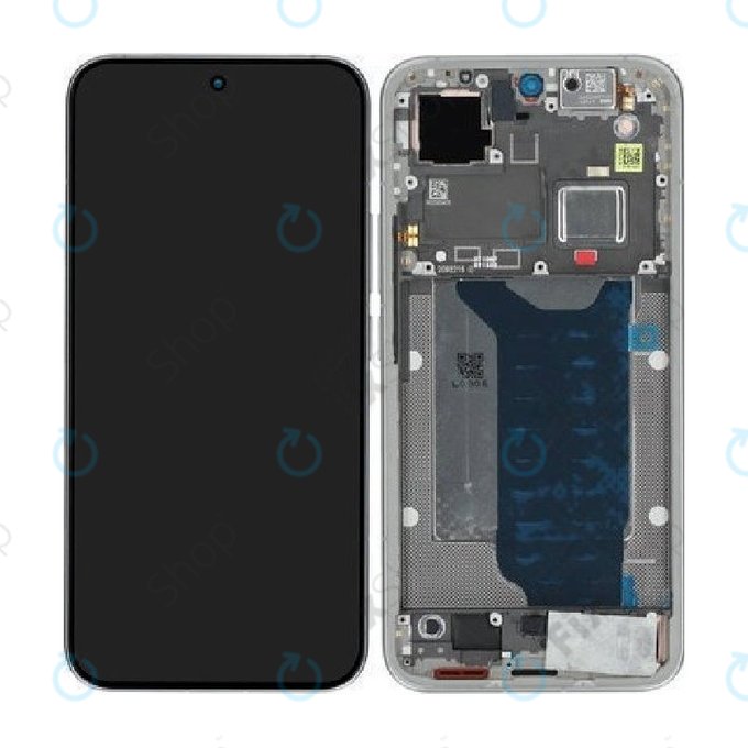 Wyświetlacz dla Xiaomi 15T Pro 5G, Gray, Ekran dotykowy z ramką, 5600050O12U00, Genuine Service Pack