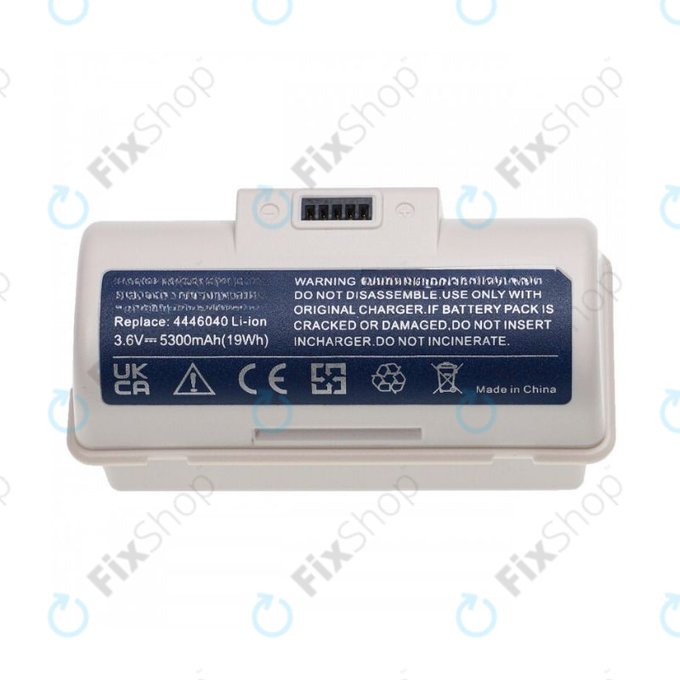 Bateria do iRobot Braava Jet 240, 241, 244, 245, Mopping Robot, 4446040, BC674, Li-Ion, 3,6V 5300mAh