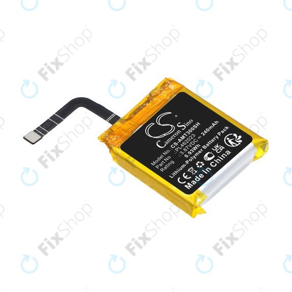Bateria do Amazfit GTS3, 240mAh, Li-Pol, 3.87V, PL462023, HQ