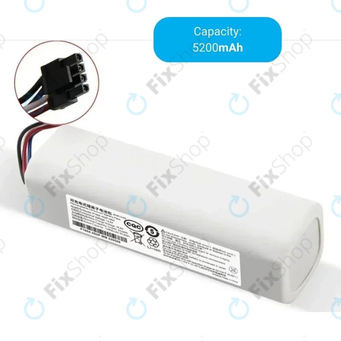 Bateria do Xiaomi Dreame-series, P1904-4S2P-MM, Li-Ion, 14.4V, 5200mAh