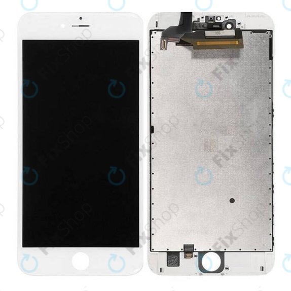 Wyświetlacz dla iPhone 6S Plus, White, Ekran dotykowy z ramką