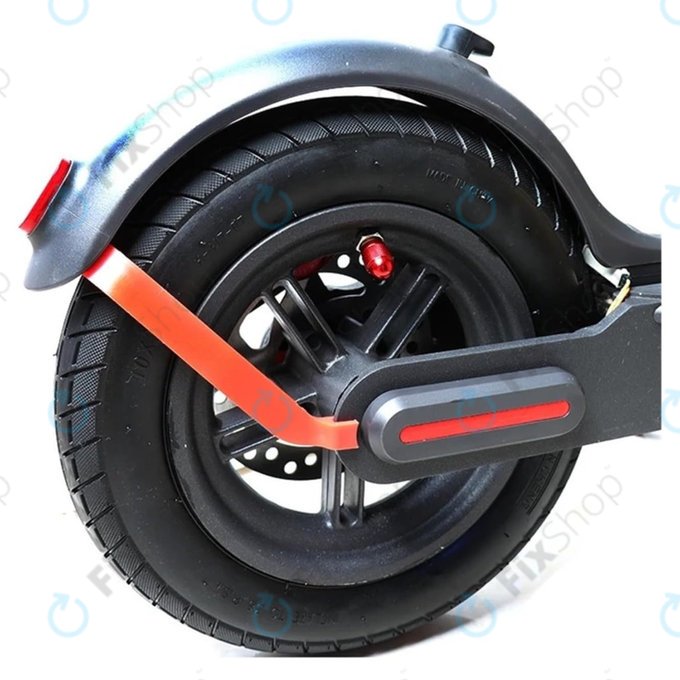 Zestaw izolacyjny kola 10" z uchwytem blotnika do Xiaomi Mi Electric Scooter 2 M365, Pro, Czerwony, Red