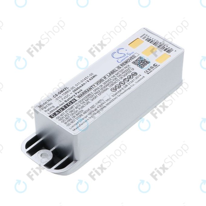 Bateria do Garmin Zumo 400, 550, 2600mAh, Li-Ion, 3.7V, 010-10863-00, 011-01451-00, HQ