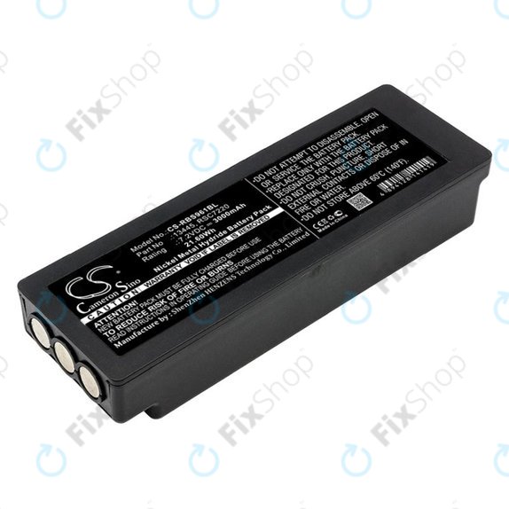 Bateria do Scanreco 590, Cifa, Effer, 3000mAh, Ni-MH, 7.2V, RSC7220, HQ