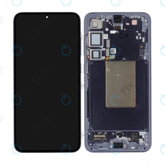 Wyświetlacz do Samsung S24+, Ekran dotykowy z ramką, GH82-33410C, S926B, Cobalt Violet, Genuine Service Pack