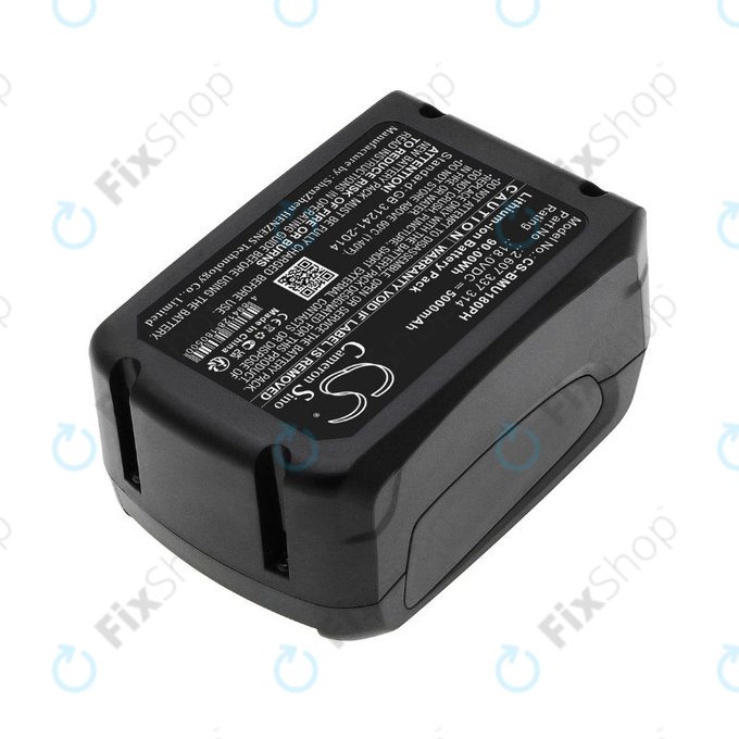 Bateria do Bosch 18V, 2 607 337 314, Li-Ion, 18.0V, 5000mAh, HQ