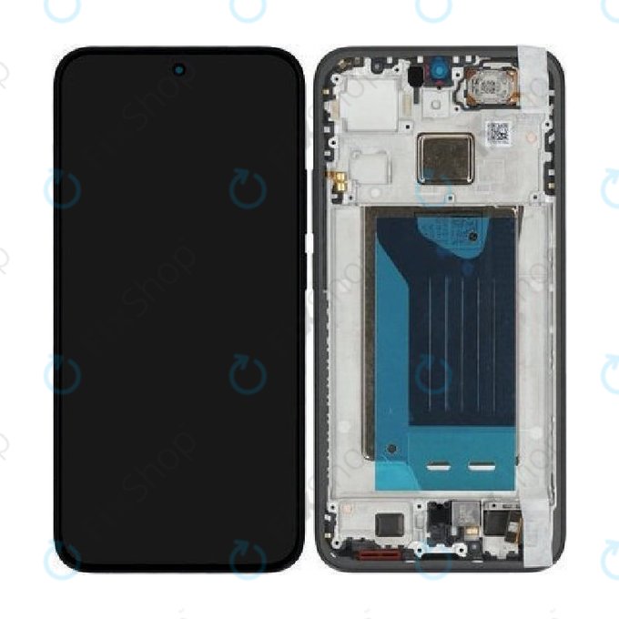 Wyświetlacz dla Xiaomi 15T 5G, Black, Ekran dotykowy z ramką, 5600010O12A00, Genuine Service Pack