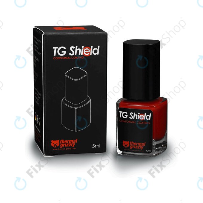 Lakier ochronny przed ciekłym metalem 5ml, Thermal Grizzly TG Shield