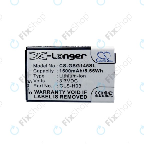 Bateria do Gigabyte GSmart G1345, 1500mAh, Li-Ion, 3.7V, GLS-H03, HQ
