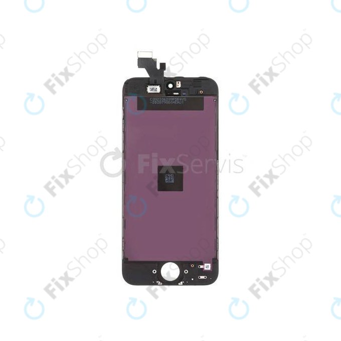 Wyświetlacz dla iPhone 5, Black, Ekran dotykowy z ramką