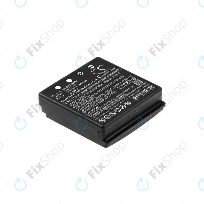Bateria do HBC Radiomatic Eco, 700mAh, Ni-MH, 6V, BA209060, HQ