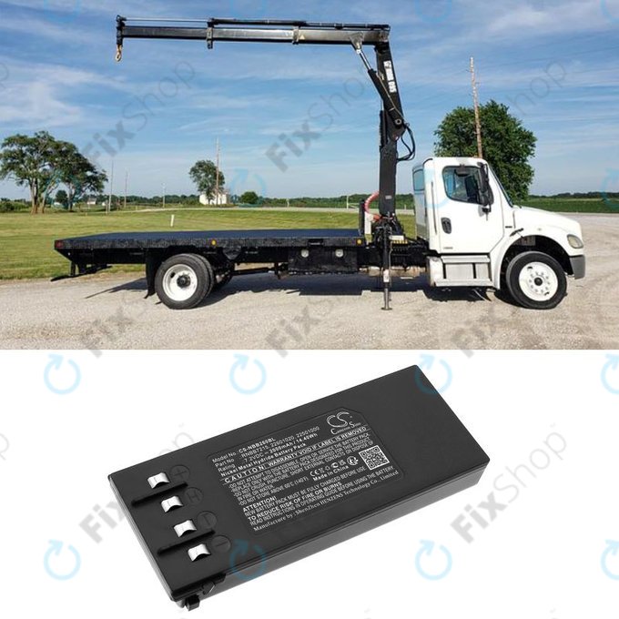 Bateria do Hiab 077 Hiduo, 088CL, 095, 2000mAh, Ni-MH, 7.2V, RNBB7215, 2.250.1000, HQ
