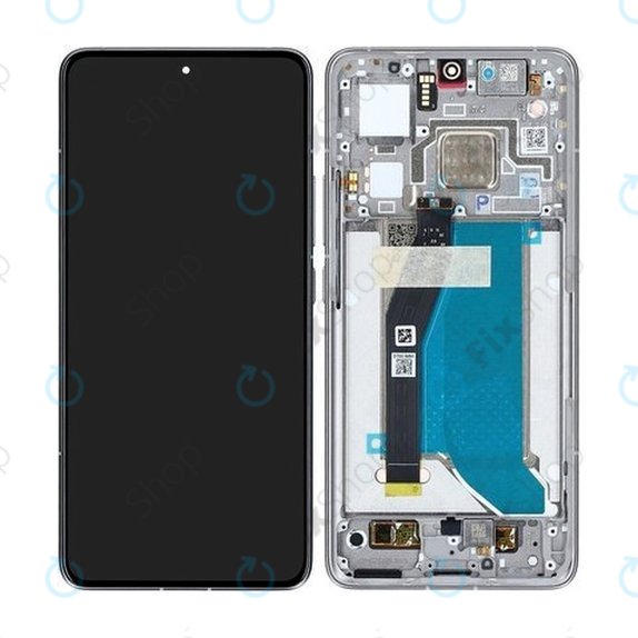 Wyświetlacz do Xiaomi 14T Pro, Ekran dotykowy z ramką, Titan Gray, 56001600N1200, Genuine Service Pack