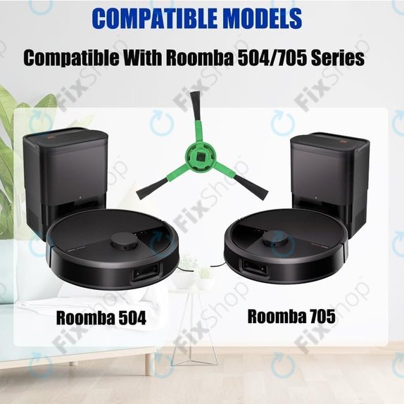 Szczotka boczna, 2 szt. do iRobot Roomba Max 705, Plus 504, 505