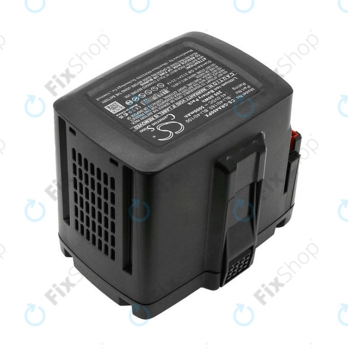 Bateria do Gardena Powercut Li40/30, Powermax Li-40/41, 5000mAh, Li-Ion, 40V, BLi-40/160, BLi-40/100, HQ
