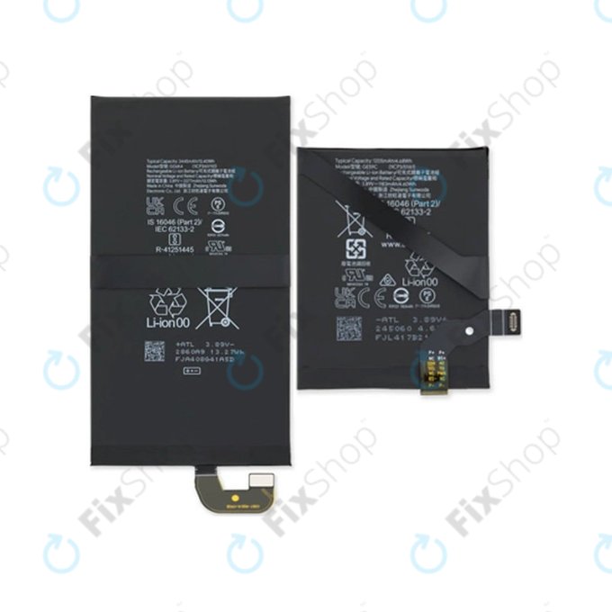 Bateria do Google Pixel 9 Pro Fold, G06KA, GE59C, 4650mAh (2 szt.)