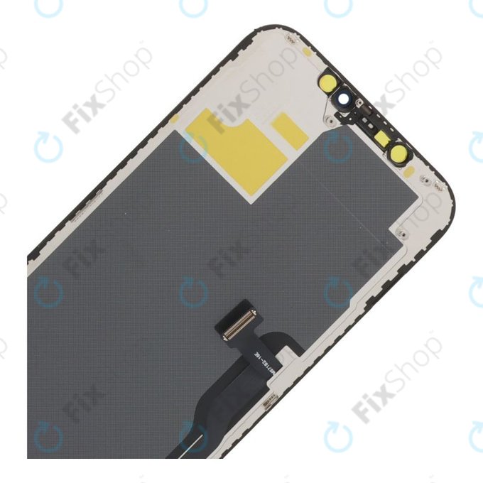 Wyświetlacz Soft OLED dla iPhone 12 Pro Max, Ekran dotykowy z ramką, DIAGNOSTIC