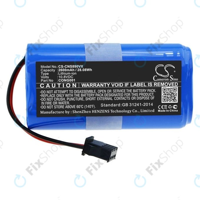 Bateria do Sencor SRV 3160TQ, 3150OR, SRX CONG0001, Li-Ion, 10,8V 2600mAh, HQ