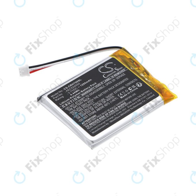 Bateria do Corsair HS75 XB, HS70 SE Void Pro RGB, HS70SE, 1200mAh, Li-Pol, 3.7V, AEC524050, HQ