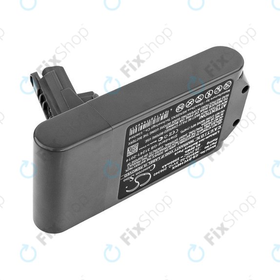 Bateria do Dyson V10, 969352-02, SV12, 206340, Li-Ion, 25,2V 2500mAh, HQ