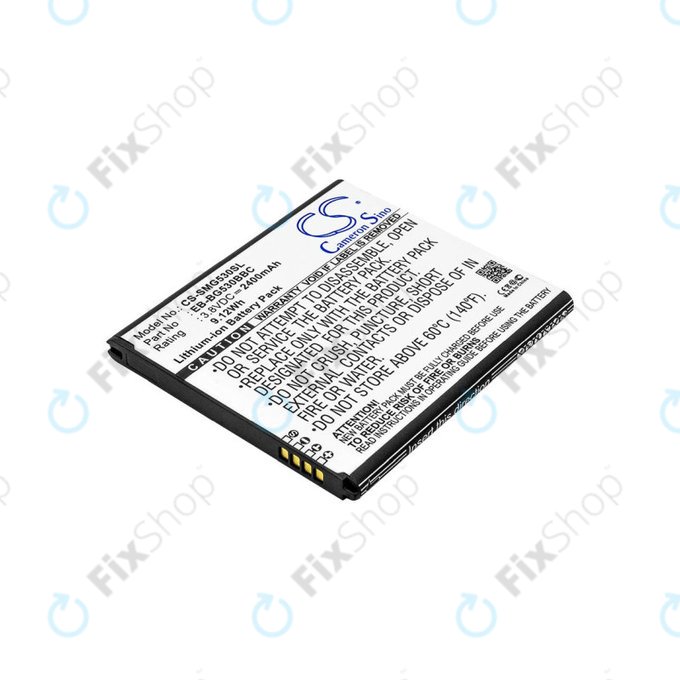 Bateria do Samsung Galaxy J3, 2400mAh, Li-Ion, 3.8V, EB-BG530BBC, HQ