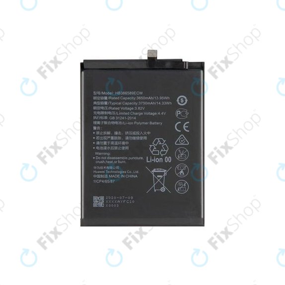 Bateria do Huawei Honor View 10 BKL-L09, HB386589ECW, 3750mAh