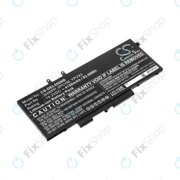 Bateria do Dell Latitude 5501, Latitude 5401, Latitude 14 5410, Latitude 15 5511, 4150mAh, Li-Ion, 15.2V, 3HWPP, HQ