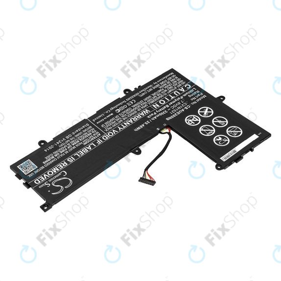 Bateria do Asus VivoBook E200, L200, Eeebook X206, 3350mAh, Li-Pol, 7.6V, C21N1521, HQ